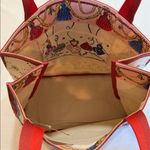 Brighton BNWT  Holiday Tote Bag LOVE Heart Ornament Print Canvas Photo 8