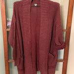 Aerie  Oversized Blue Cardigan Sweater | Cozy Chunky Knit | Size XS Photo 0