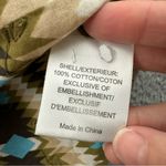 Tory Burch Aztec Southwestern Embellished Flare Sleeve Tunic Top 100% Cotton W 6 Photo 5