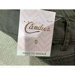 Candie's  NWT‎ Olive colored jegging with jewels beaded Photo 7