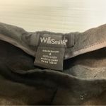 Willi Smith  Black Linen Wide Leg Pants Side Zip Sz 8 Photo 2