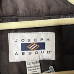 Joseph  Abboud Black Chevron Full Zip Vest XL Photo 2