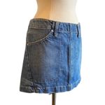 Levi's Levi’s Denim Mini Skirt Blue Wash Size Small Photo 3