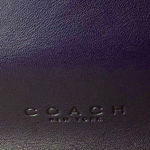 Coach Vintage TRIBECA Purple Glove Tanned Slim Bleeker Bucket Shoulder Bag 9098 Photo 11