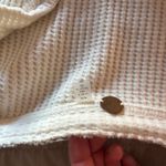 Free People Top Long Sleeve Waffle Knit Henley Photo 2