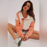 We The Free 🆕 | FREE PEOPLE | SUNSHINE RUGBY SHIRT PULLOVER | SZ: XS Photo 3