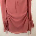 House Of CB 'Baby 'Pink Chiffon Cutout Halter Mini Dress/Size XS Photo 7