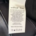 Aritzia Wilfred Free The Melina Pant High-waisted Vegan Straight Leather Sz 2 Photo 7