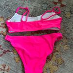 Bright Pink Bikini Top and Bottom Size XS Photo 1