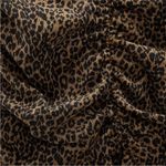 ZARA  animal print ruched corduroy mini skirt small Photo 7