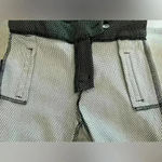 Chocolate Black and White Small Polka Dot Women's Trousers (503) Size M Photo 14