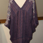 Free People This is a  Tribal Beat Noyal Boho Embroidered Beaded Kaftan top Photo 0