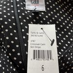 Cabin creek NWT CAbi 3787 Crossover Cami Size 6 Skin Stripe Animal Print Photo 8