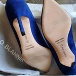 Manolo Blahnik  Blue Suede Photo 3