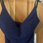 Alyce Paris  Size 0 NEW Sapphire Blue Sparkly Homecoming Prom Formal Short Dress Photo 3