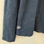 Alo Yoga Kira long sleeve Draped front Top Athleisure Sporty Comfy Size Medium Photo 3