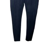 Spanx  Faux Suede Leggings Women’s Size Medium Navy Pull-On High Rise Slim Pants Photo 3