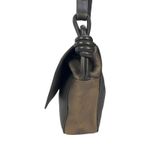 Loewe Vintage Pebbled Leather Anagram Crossbody Bag Black Brown Small Photo 4