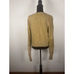 Free People  we‎ the free patchwork pullover yellow oversized xs sweatshirt Photo 1