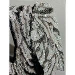 Vintage No Label 80's Sequin Formal Gown. With Slit. Size 0 Photo 1