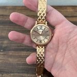 Liz Claiborne Vintage 90's Watch Women’s Gold Toned Bangle Bracelet Photo 5