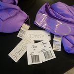 l*space 💕L*💕 Pointelle Rib Bikini Set ~ Gizelle Top + Desi Bottom ~ Purple XS NWT Photo 11