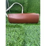 Dooney & Bourke  All Weather Leather Bag Vintage Yellow Stitching,Braided Handle Photo 13