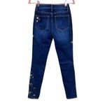 Driftwood Jackie High Rise Gold Moon Stars Skinny Jeans Women’s Size 24 Photo 1