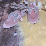 Victoria's Secret VICTORIA’S SECRET DIAMOND BOW SLIPPERS SIZE MEDIUM Photo 8