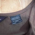 French Connection Brown Wrap Tank Top Women’s Small Photo 2