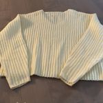 Mango New without tags pale yellow sweater size med Photo 1
