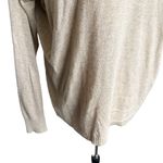 Z Supply Agnes Soft Turtleneck Oversized Pullover Sweater Light Cream Tan Medium Photo 6