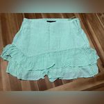 ZARA  polka dot ruffle mini skort small Photo 1