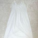 Wonder Maid Vintage Full Slip Fine Lingerie with Lace Trim Size 34 White Photo 0