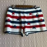 Show Me Your Mumu Boardwalk Short Star Spangled Knit Sz L Photo 0