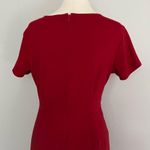 Old Navy NWOT Red Stretchy Short Sleeve Sheath Dress Size L Photo 7