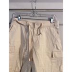 Lauren Ralph Lauren Cream Cargo Hiking Shorts Cotton Size 6 VNC Photo 2