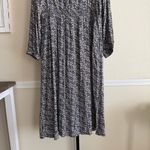 CHAPS Vintage Inspired Navy Floral Midi Dress Romantic Cottage Blue White Modest XL Photo 15