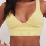 For Love & Lemons NWT  medium Devon faux mohair crop top Photo 1