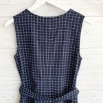 Lark & Ro Crew Split Neck Navy and White A Photo 9