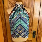 Bisou Bisou  colorful chevron summer top Photo 8