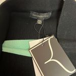 Dance & Marvel Rayon Sweater Skirt Foam Green Black Stripped M/L C17 Photo 5