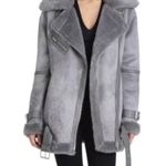 Avec Les Filles Faux Leather Motto Jacket Photo 0