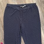 BODEN Navy and Silver Metallic Star Print Modal Pajamas Matching Set 10/12 Blue Size undefined Photo 4