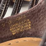 Gianni Bini Jasmine Peep Toe Platform Heels Womens Shoes Size 9.5M Brown Strap Photo 10