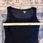 Ann Taylor  Little Black Midi A-Line Dress Women’s Size 6 Photo 11