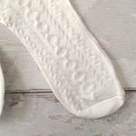 Urban Outfitters  Women’s Yellow Green White Knit Pattern Crew Socks Brand NEW Photo 2