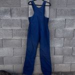 Vintage Blue SKOR Snowsuit Ski Bib Winter Clothing Size Large Blue Photo 6