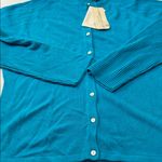 Carolyn Taylor  Teal Women's Cardigan Photo 12