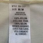 Vanity Fair Vintage Chemise Nightgown Cream Nylon Floral Trimmed Sleeveless Photo 5